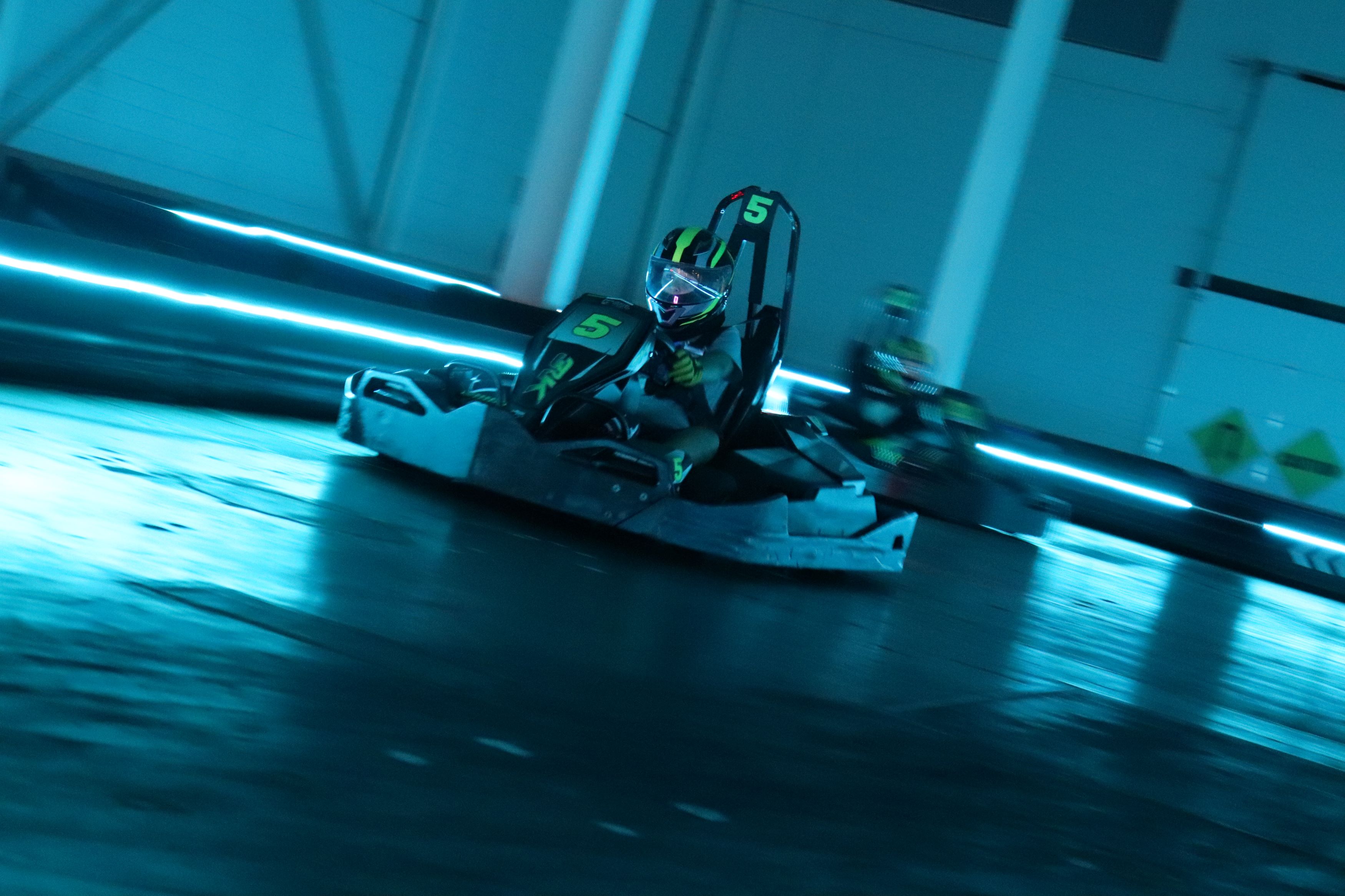 Cosmic karting is always fun!