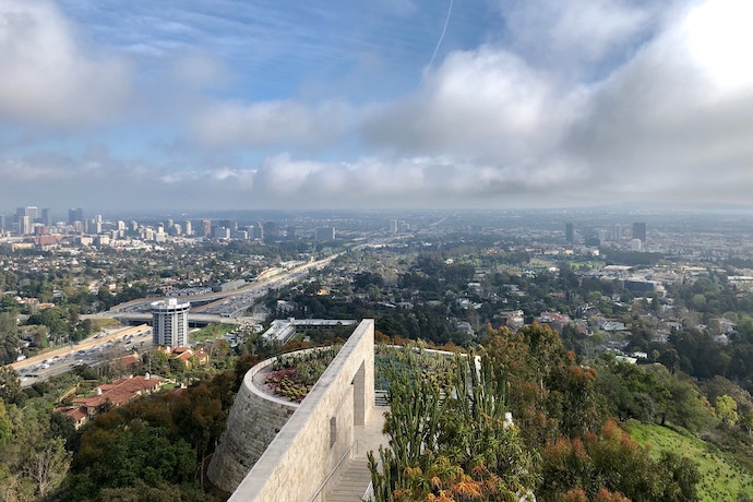 View from the Getty Center Los Angeles