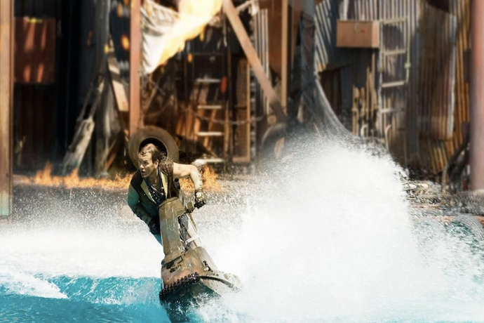 Waterworld show at Universal studios