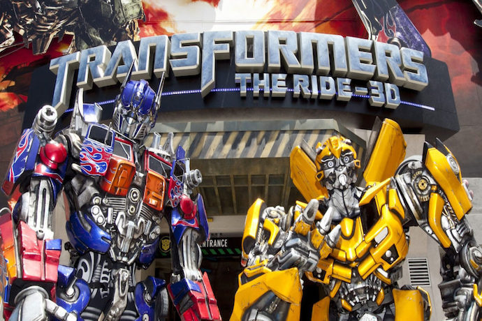 Transformers the ride