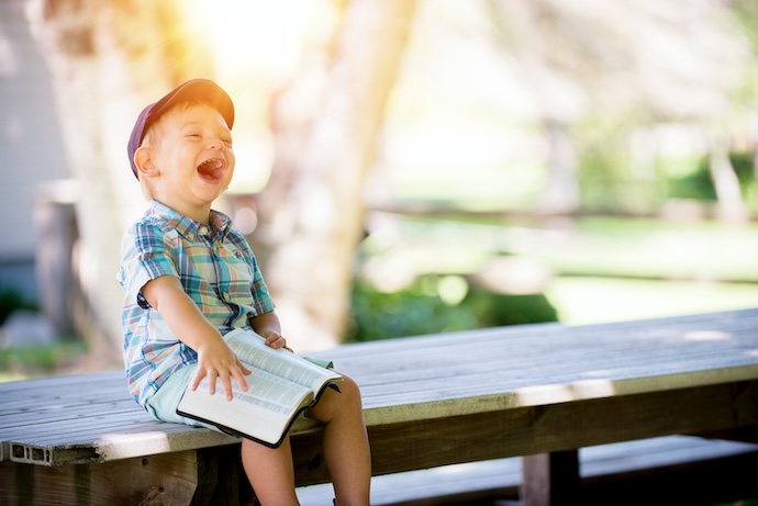happy kid