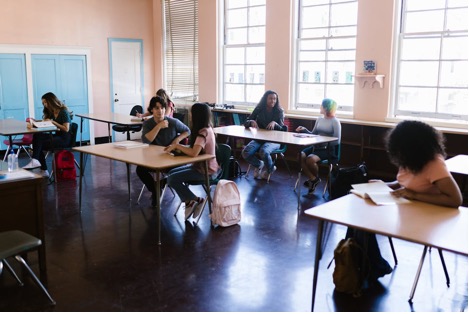 kids in class