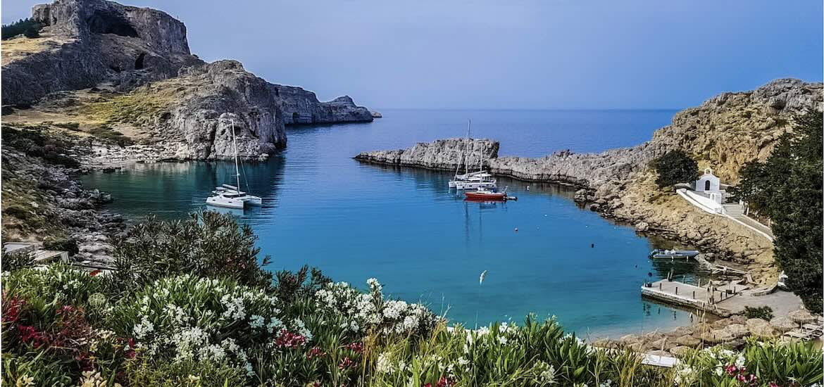 Rhodes beach