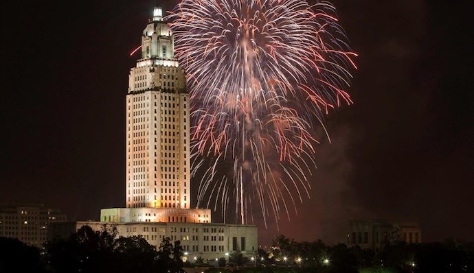 Take in the view at the State Capitol Viewing Deck!