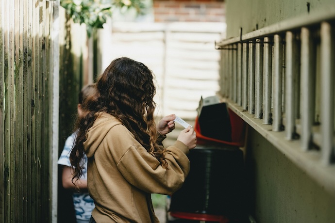 kids on Scavengerhunt