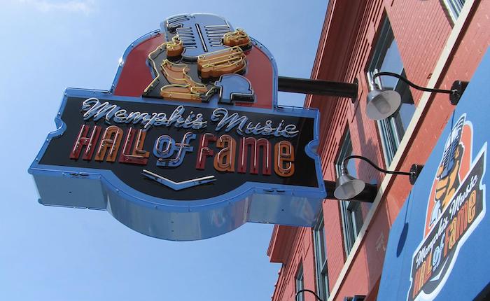 memphis music hall of fame museum sign