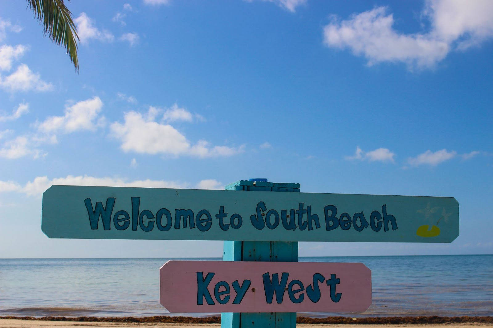welcome to South Beach sign