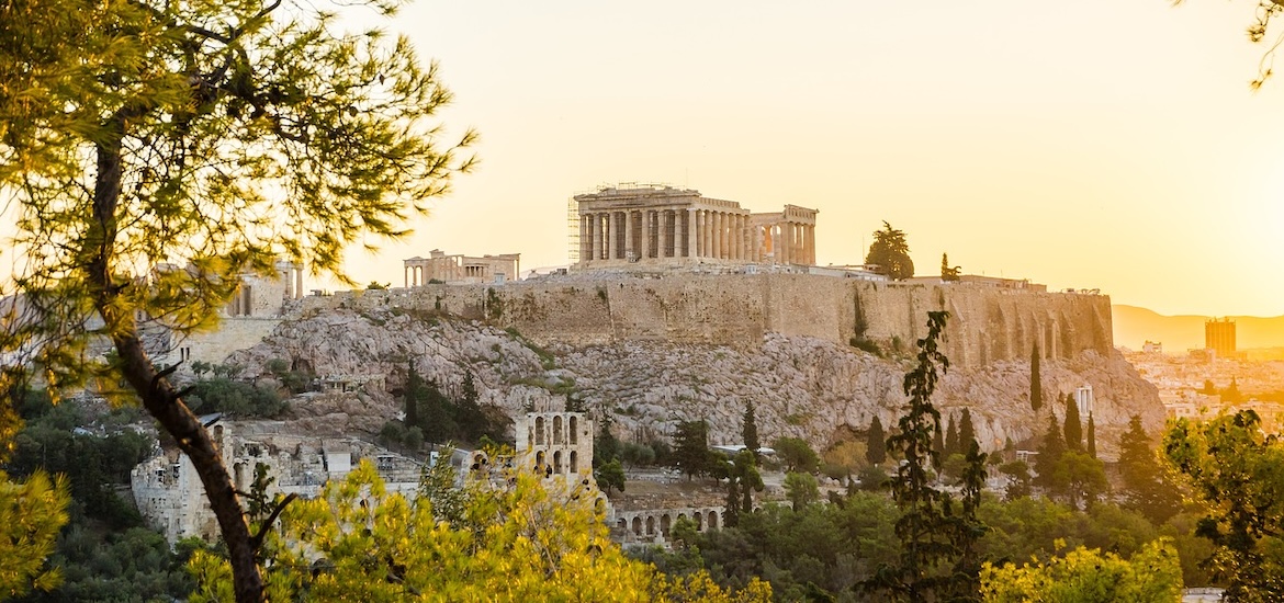 Athens wide shot