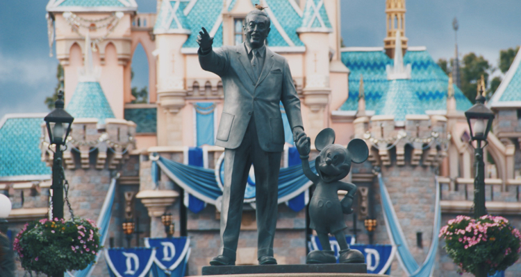 Walt & Mickey at Disneyland