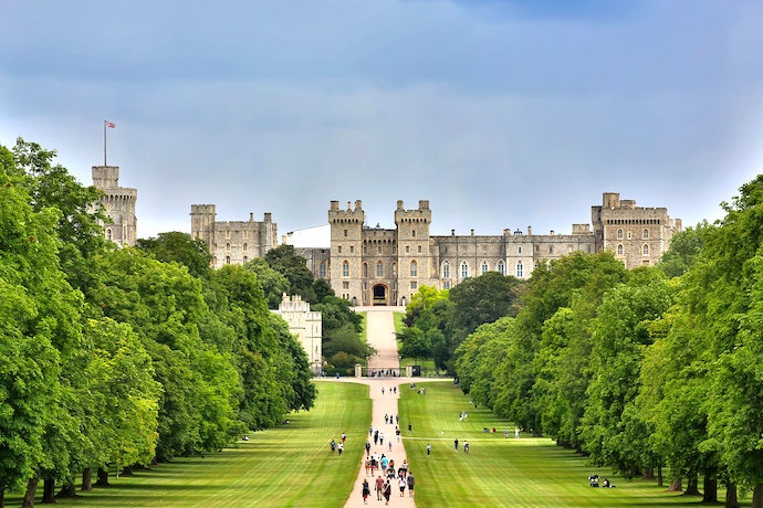 Exterior view Windsor Castle