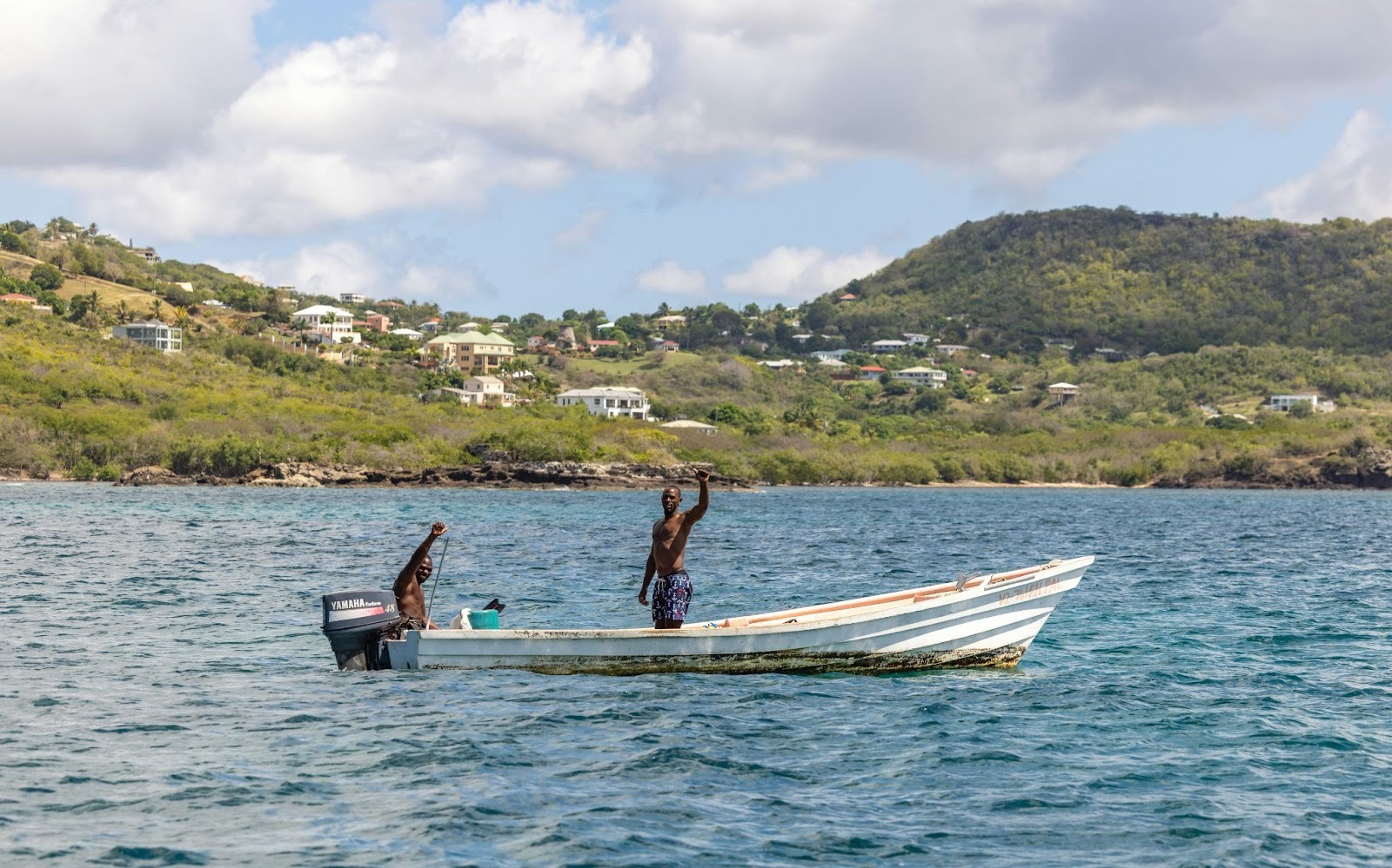 local fishermen at work