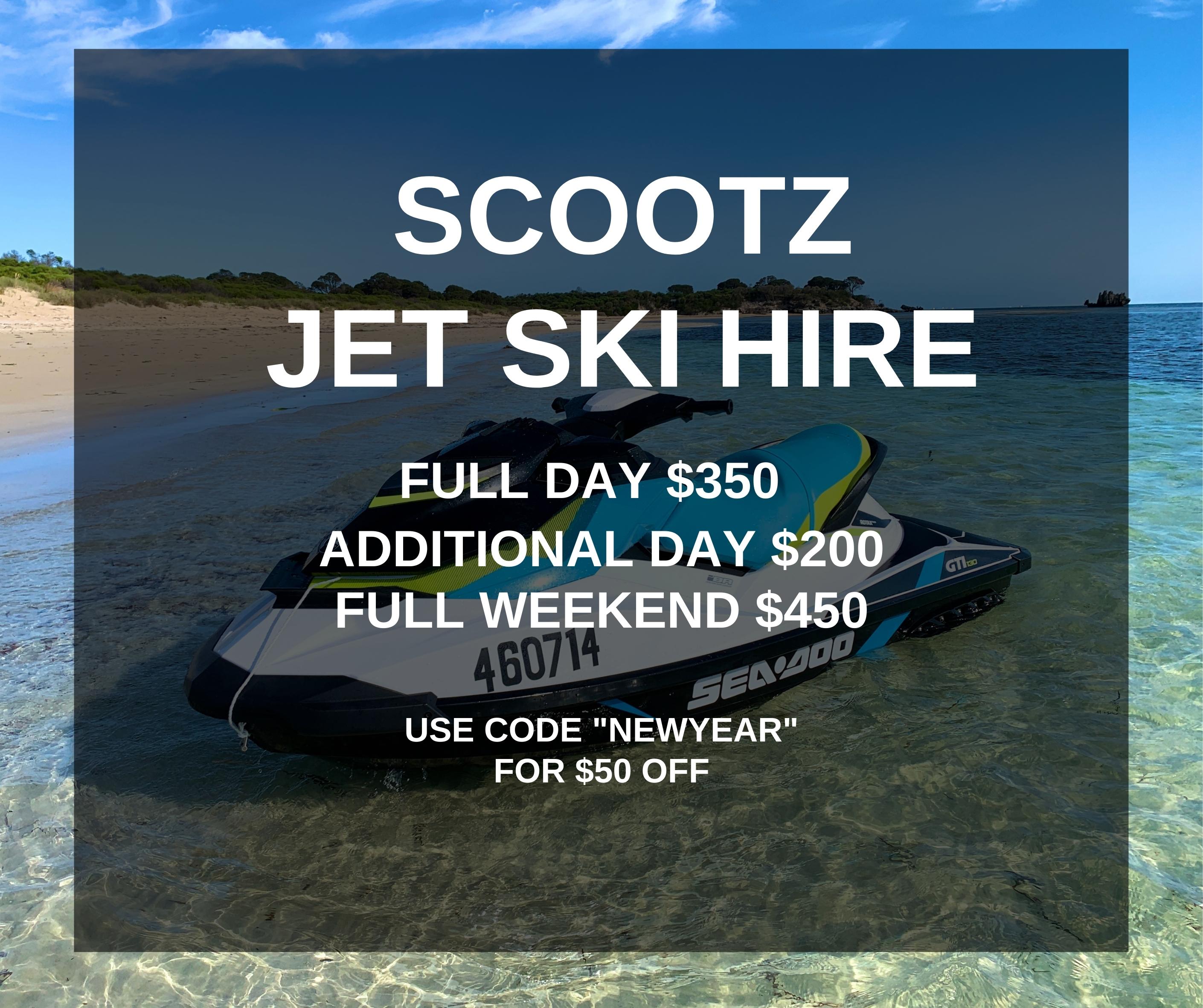 Jet Ski Hire Pricing