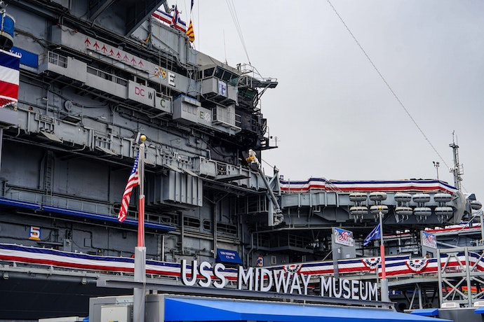 USS MIdway Museum exterior