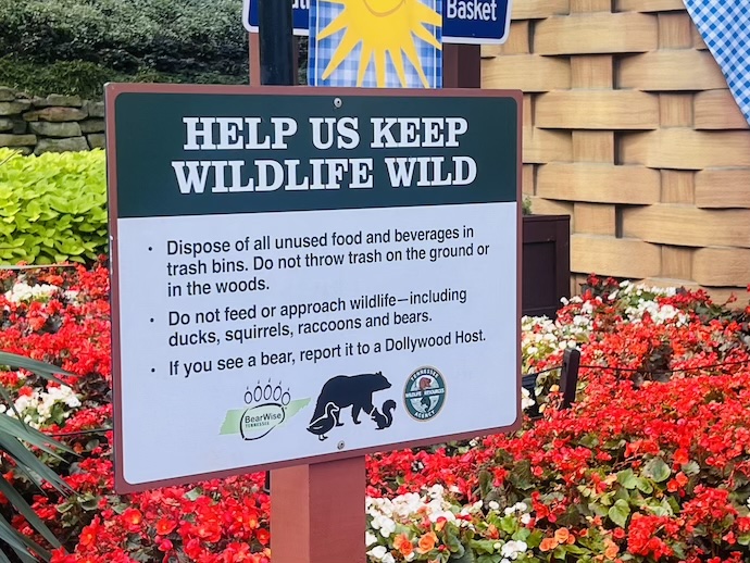 Wildlife sign