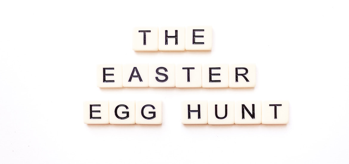 The Easter Egg Hunt In Text