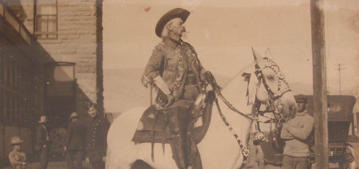 buffalo bill historic photo on horseback william buffalo bill cody