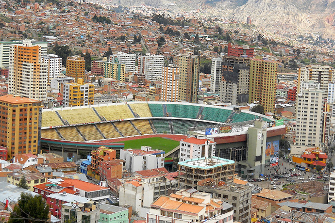 Exterior Estadio Hernando Siles Stadium