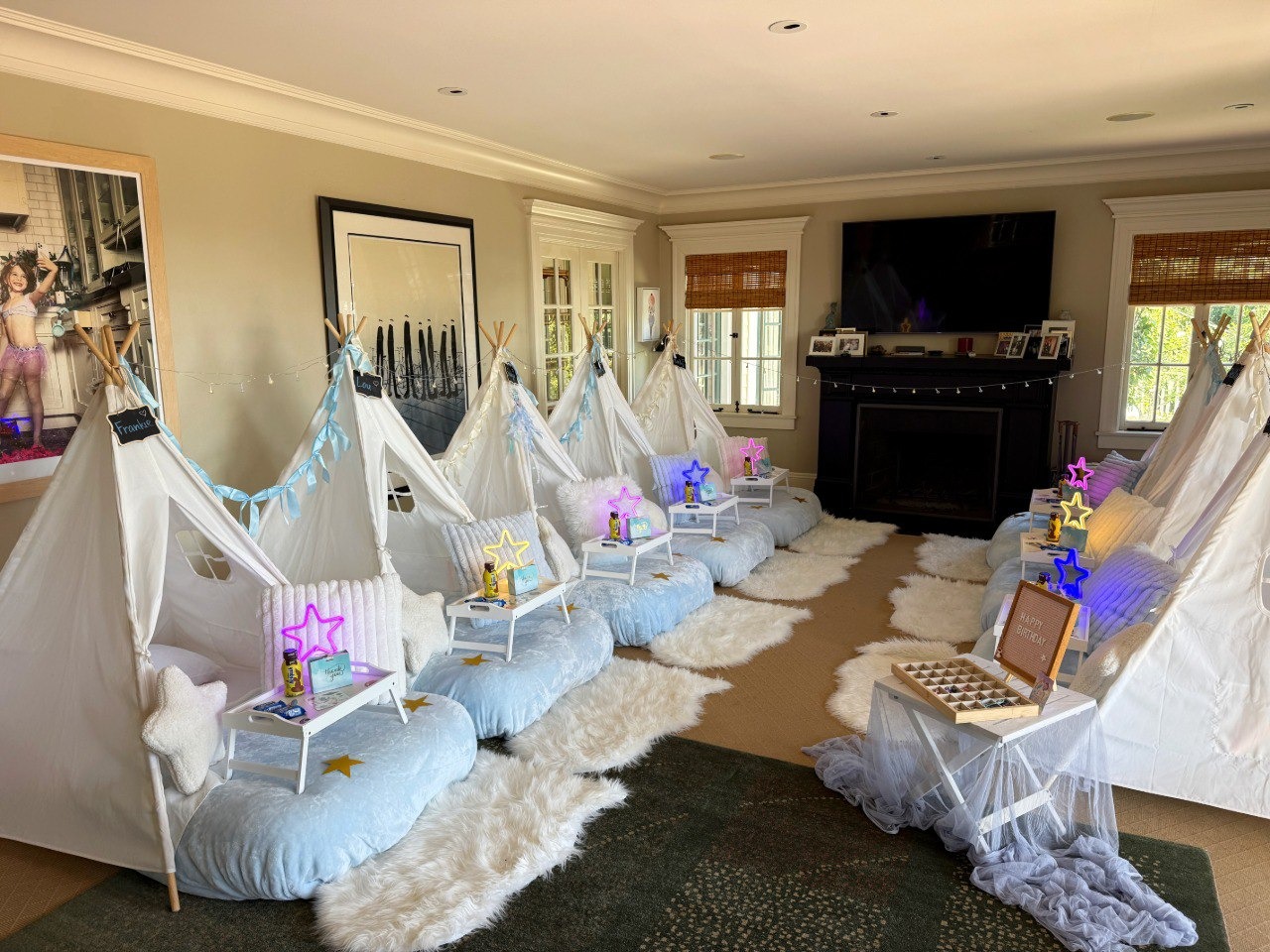 sleepover tents