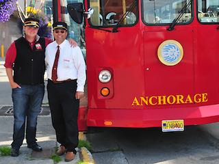 Anchorage city trolley tour