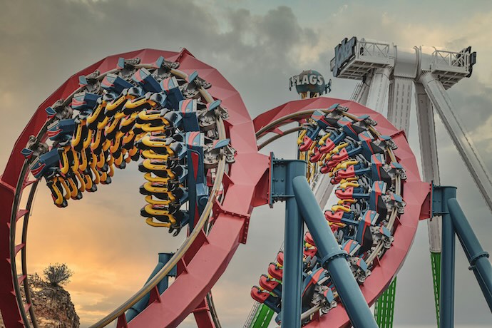 cyclone roller coaster
