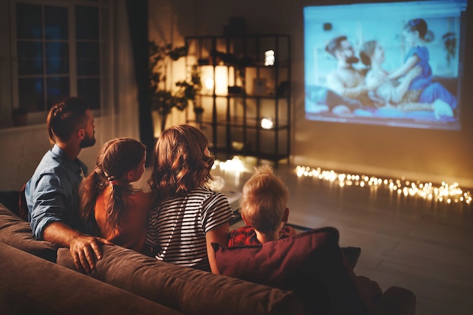 family movie night