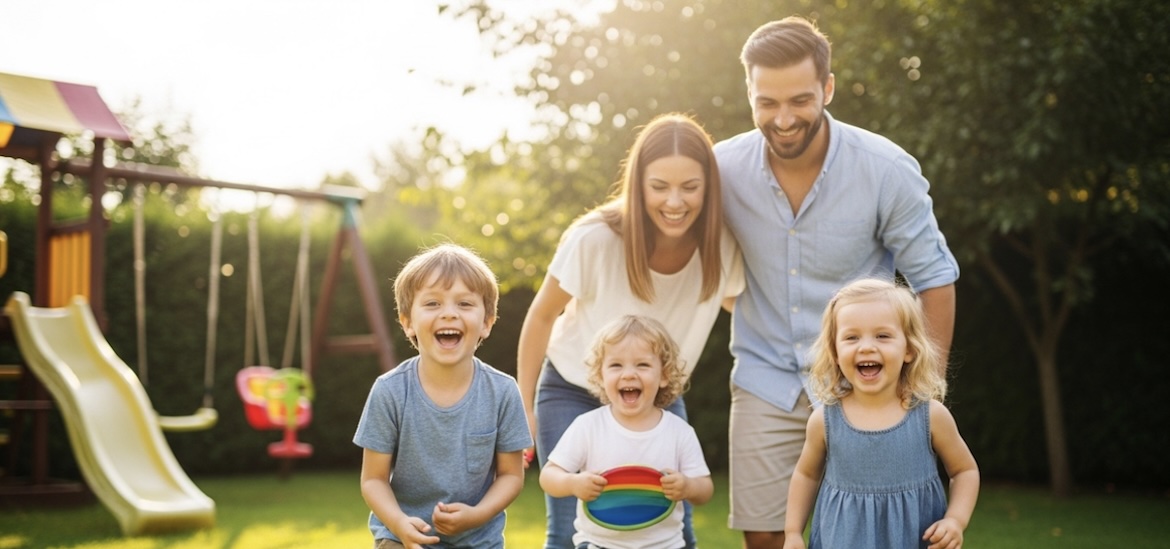 family outdoor fun