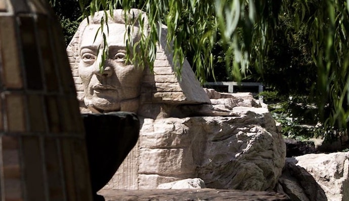 Explore the secret Gilgal Sculpture Garden