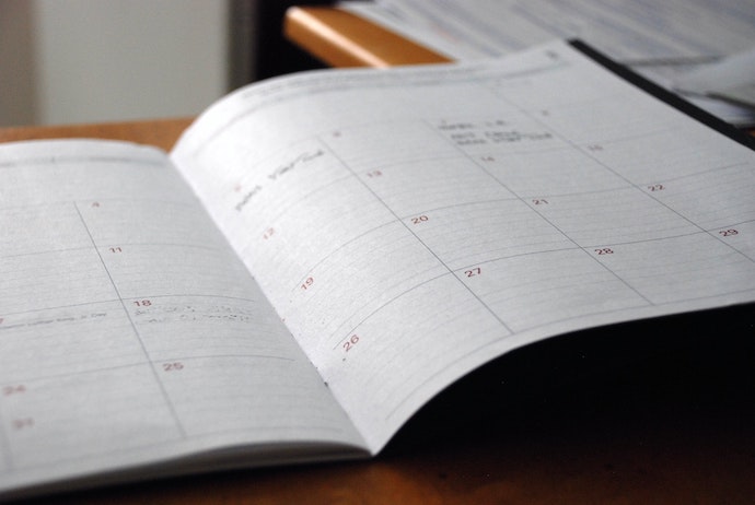 an open scheduling diary