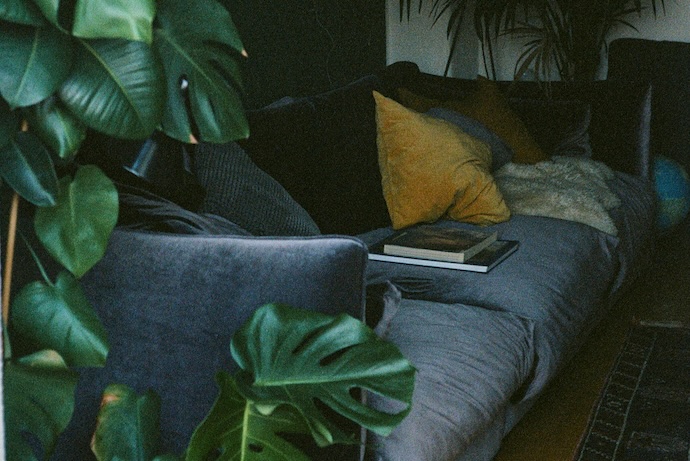 comfortable sofa