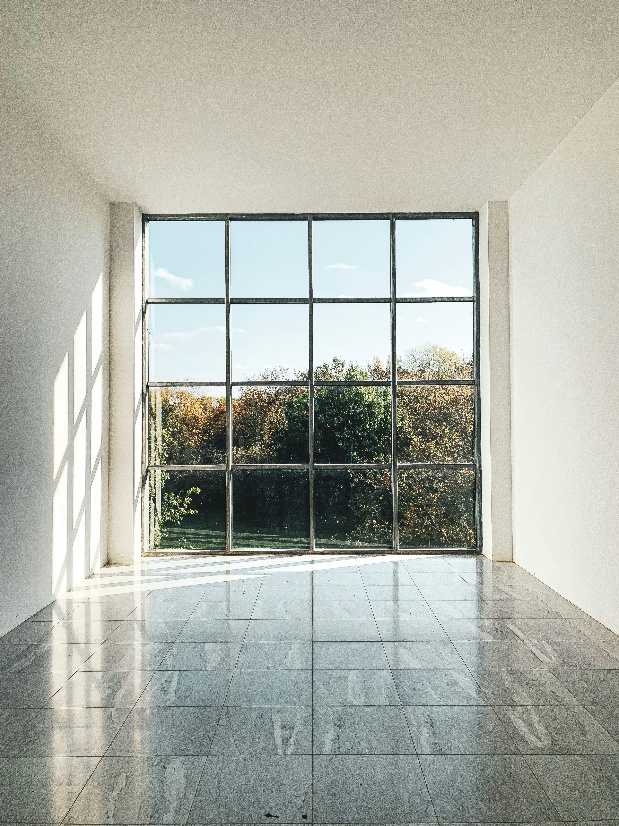 an open plan house
