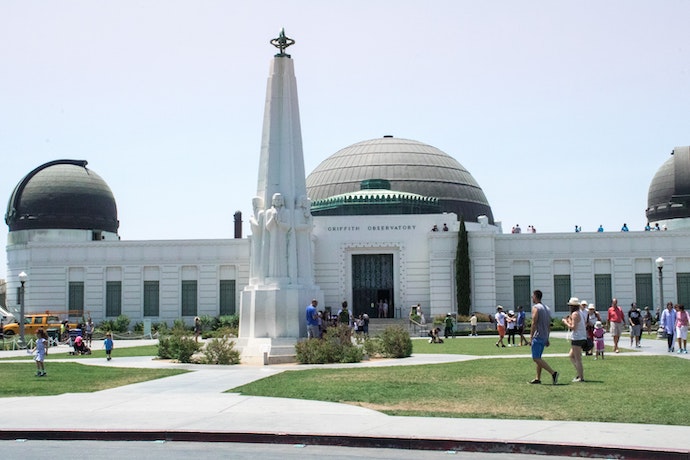 Griffith Park and Observatory exterior day time