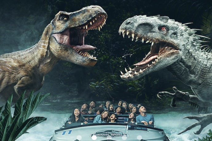 Jurassic World: The Ride at Universal Studios Hollywood poster