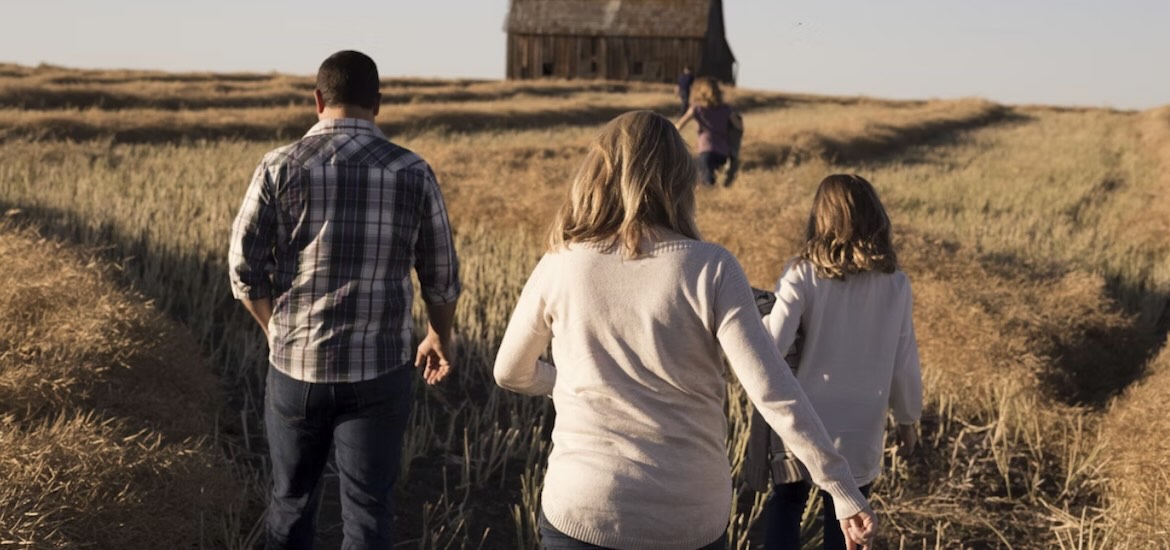 family on adventure