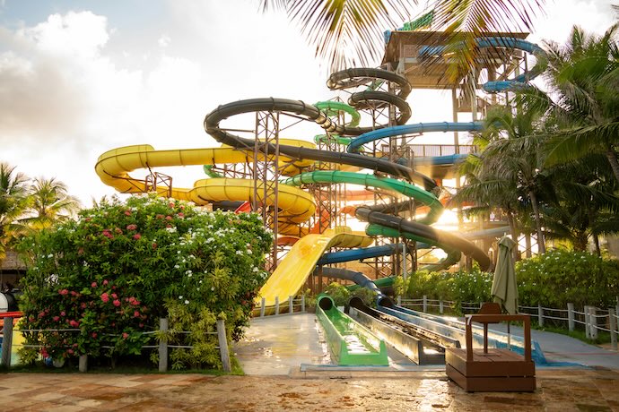 waterslides