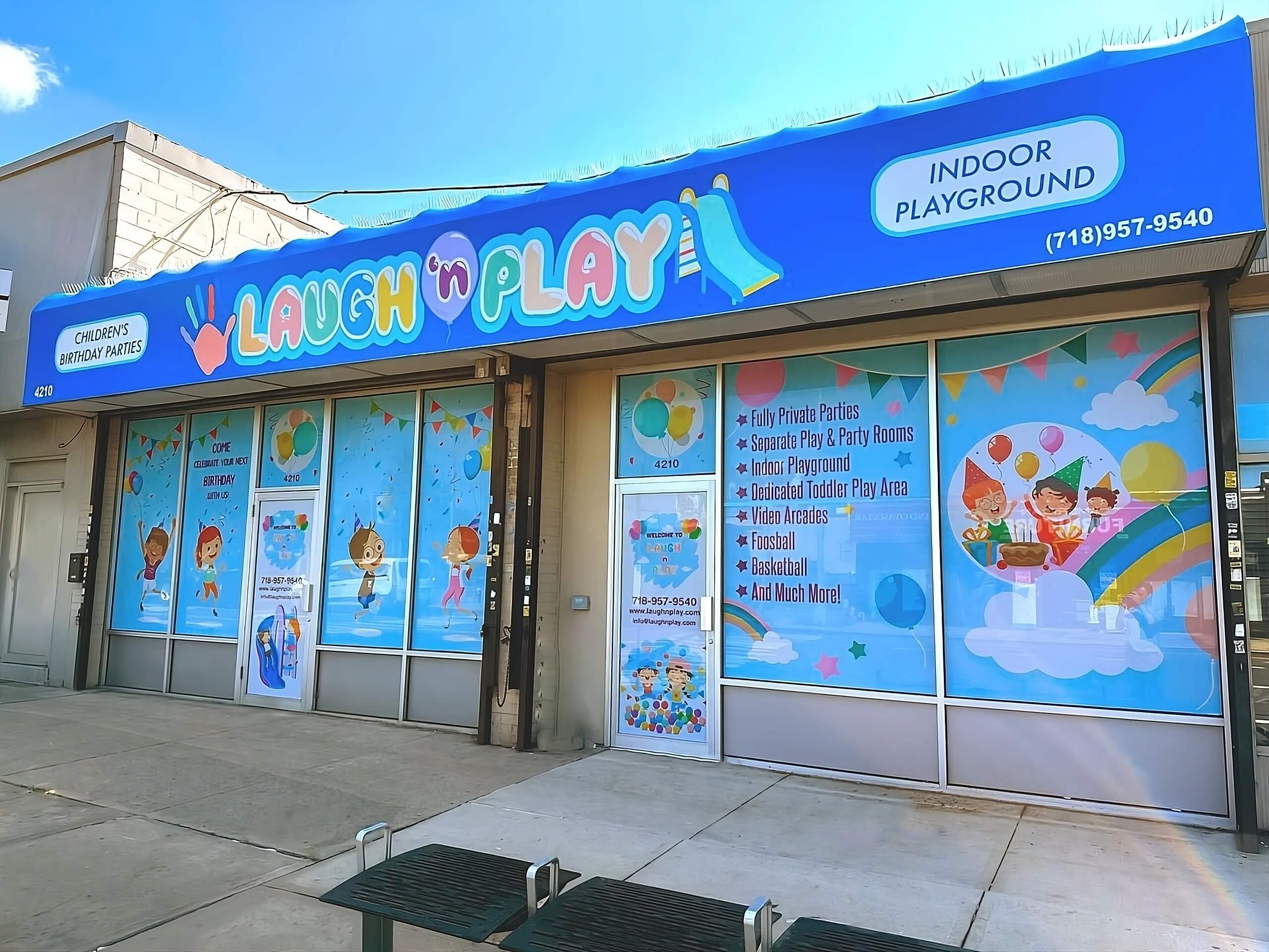 Laugh N Play - Indoor soft play birthday party place venue in Brooklyn