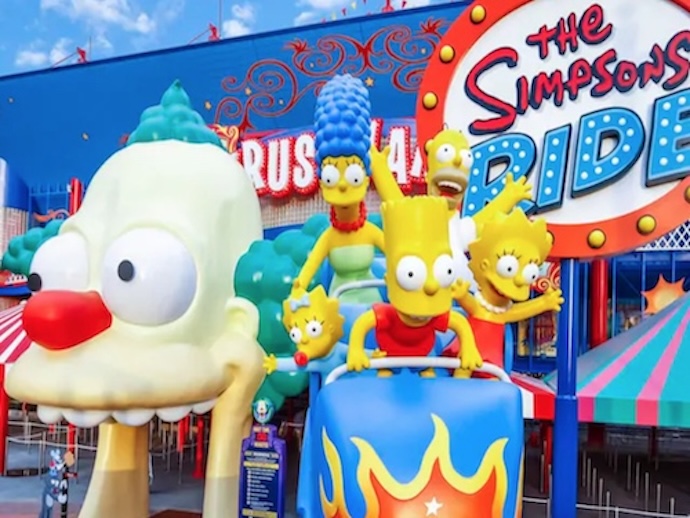 Simpsons ride