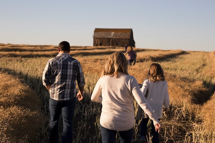family on adventure