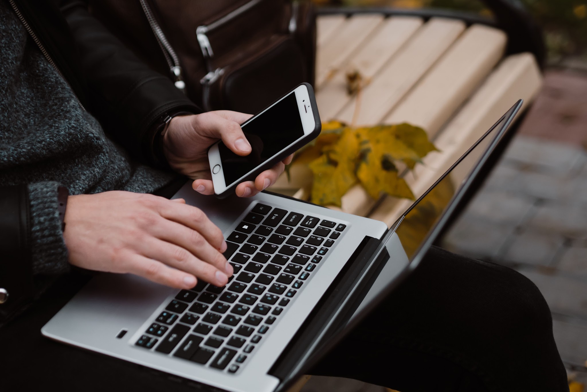 man on laptop