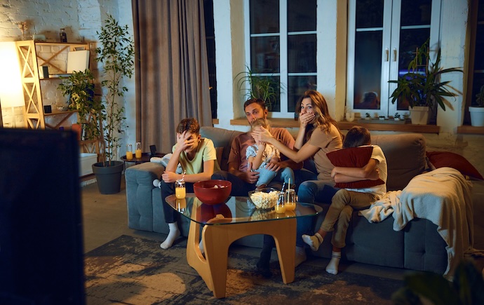 family movie night