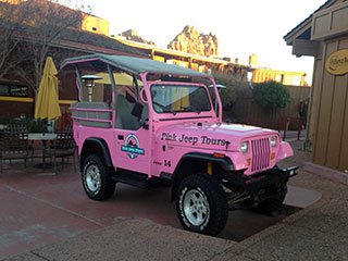 Pink jeep sedona