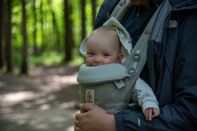baby in carrier