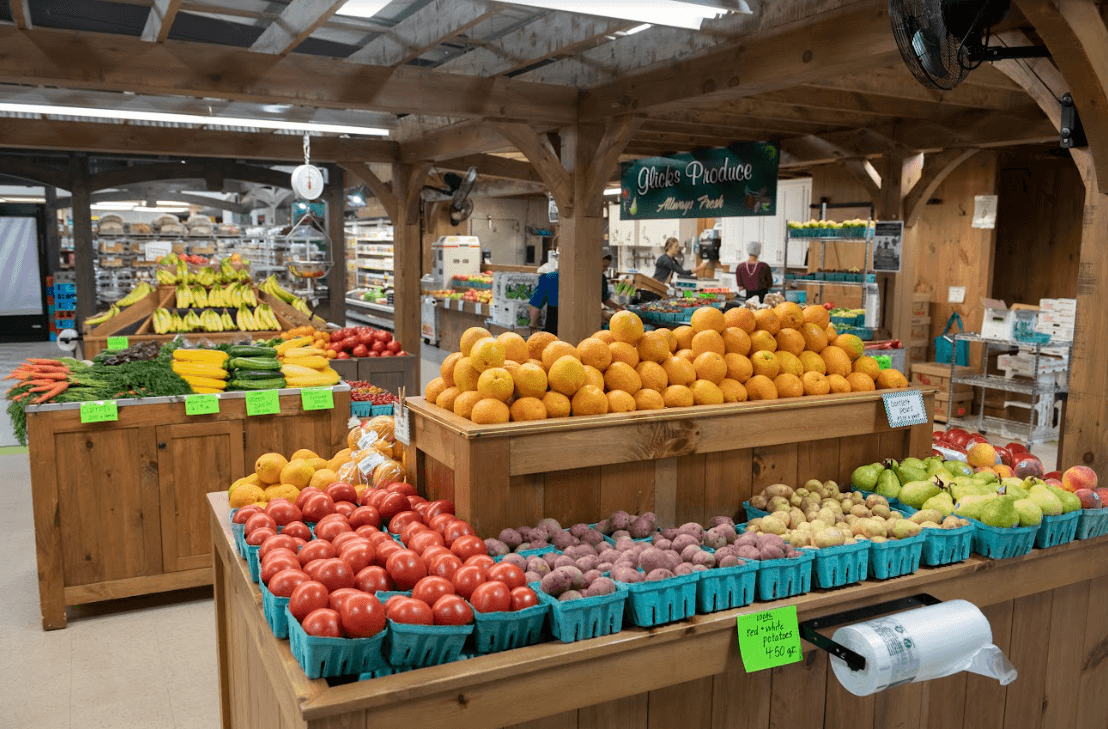 Farm-fresh local, produce at the Markets at Shrewsbury