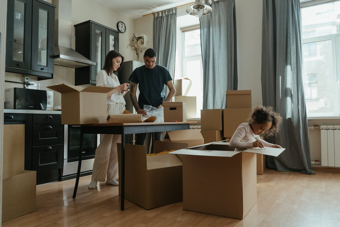 family moving in