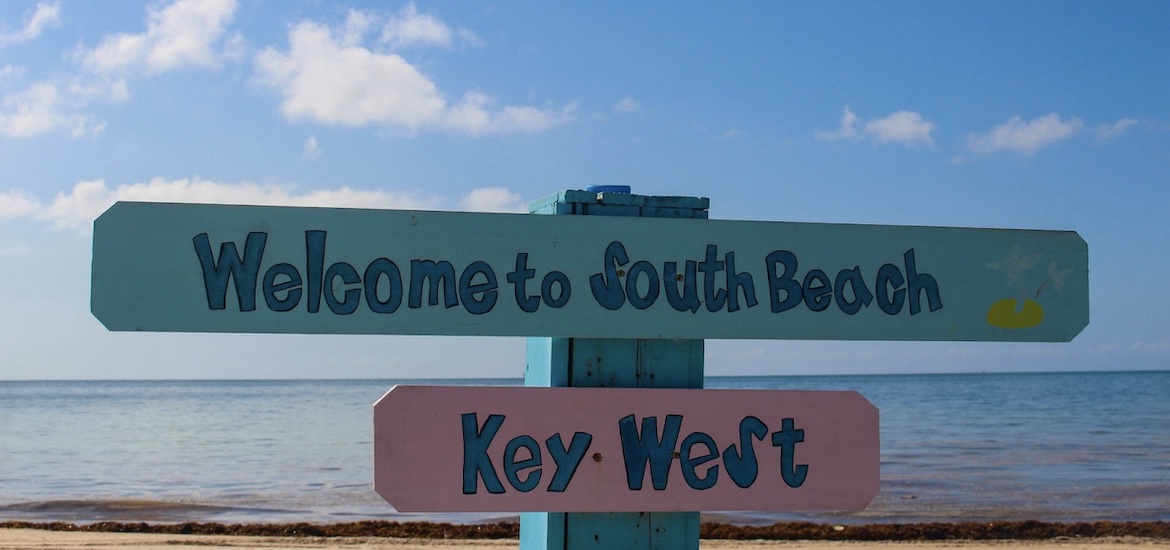 Welcome to South Beach sign