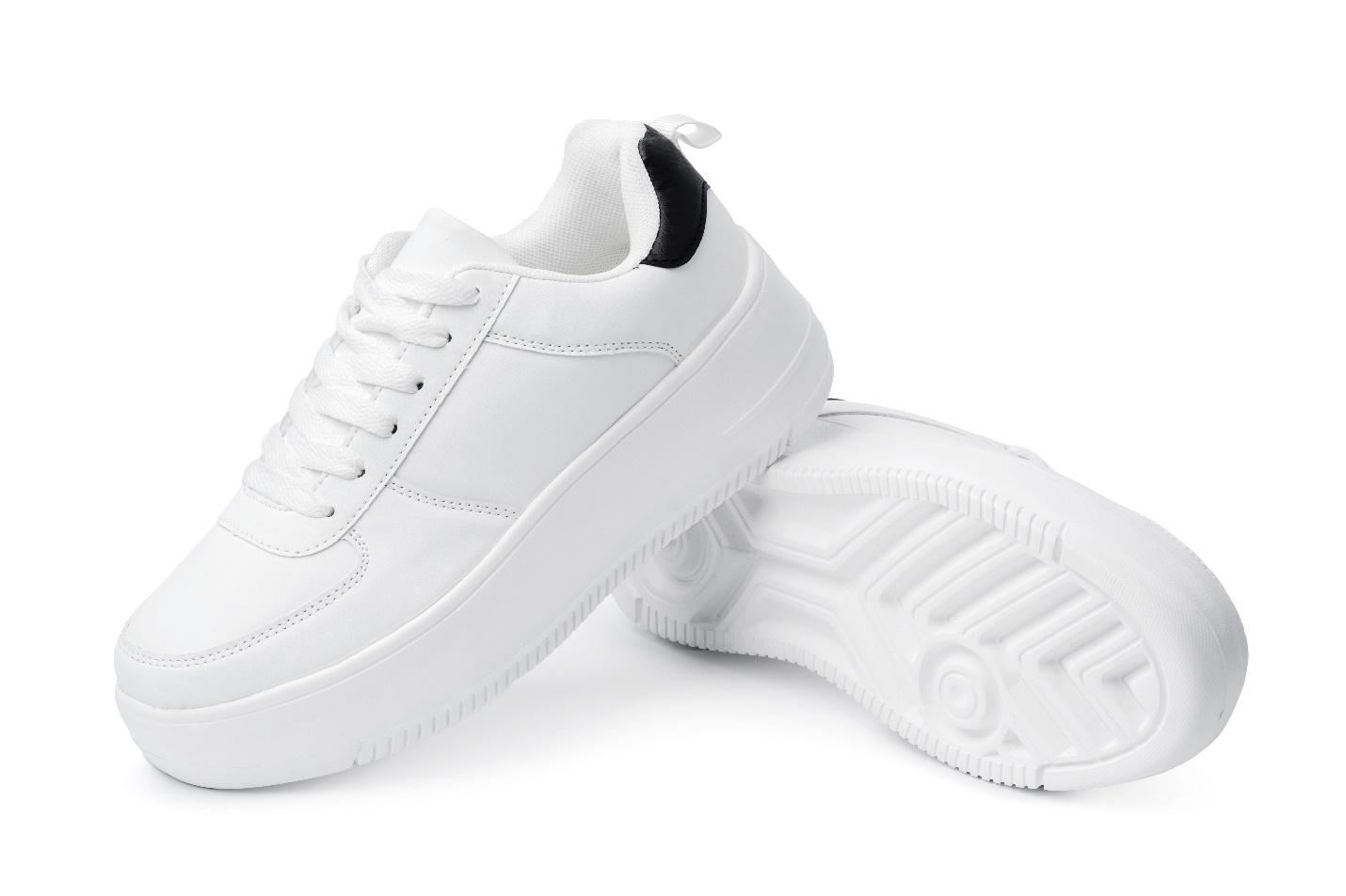 White sneakers