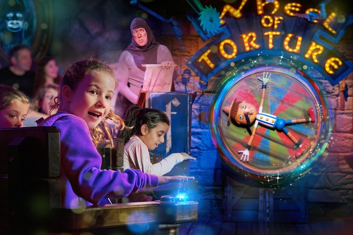Shrek wheel of torture