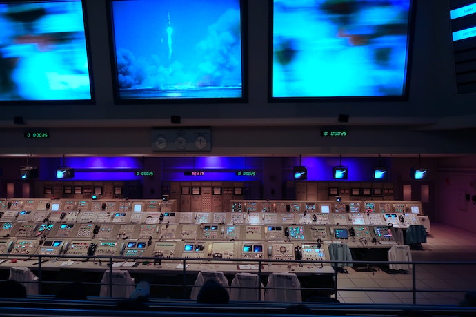 Ccommand center at Kennedy Space Center
