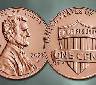 United States Mint Denver lincoln penny