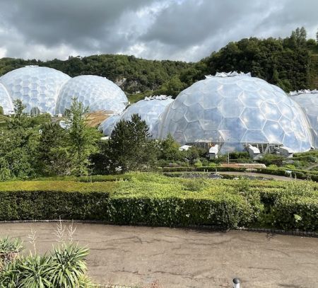 Exterior biomes at Eden Project