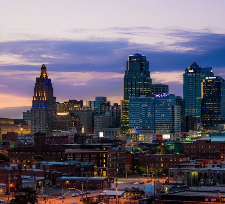 Family enjoying a day out in Kansas City